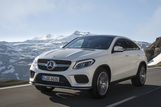 GLE 350d Coupe: DiamantweiÁE Leder LUGANO Sattelbraun/Schwarz